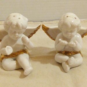 Angel Salt and Pepper shakers